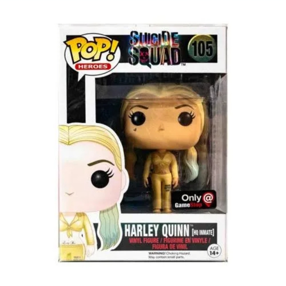 Funko Pop! Vinyl: DC Universe - Harley Quinn (Inmate) - GameStop Exclusive #105